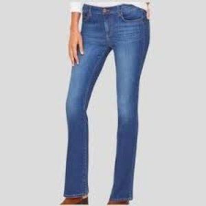 LOFT Curvy Bootcut Blue Denim Jeans Size 30/10